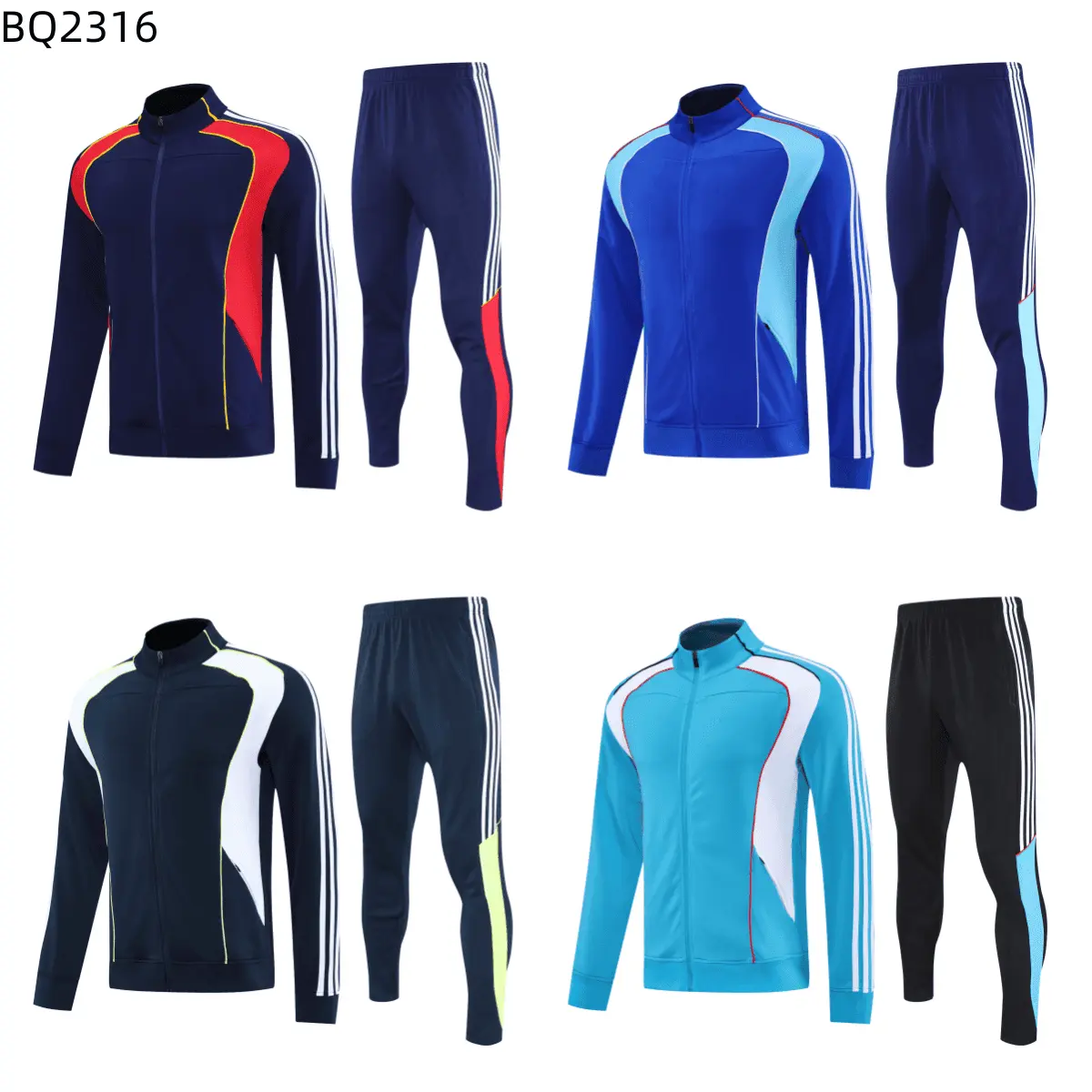 Wholesale Full Zipper Tracksuit apparel
