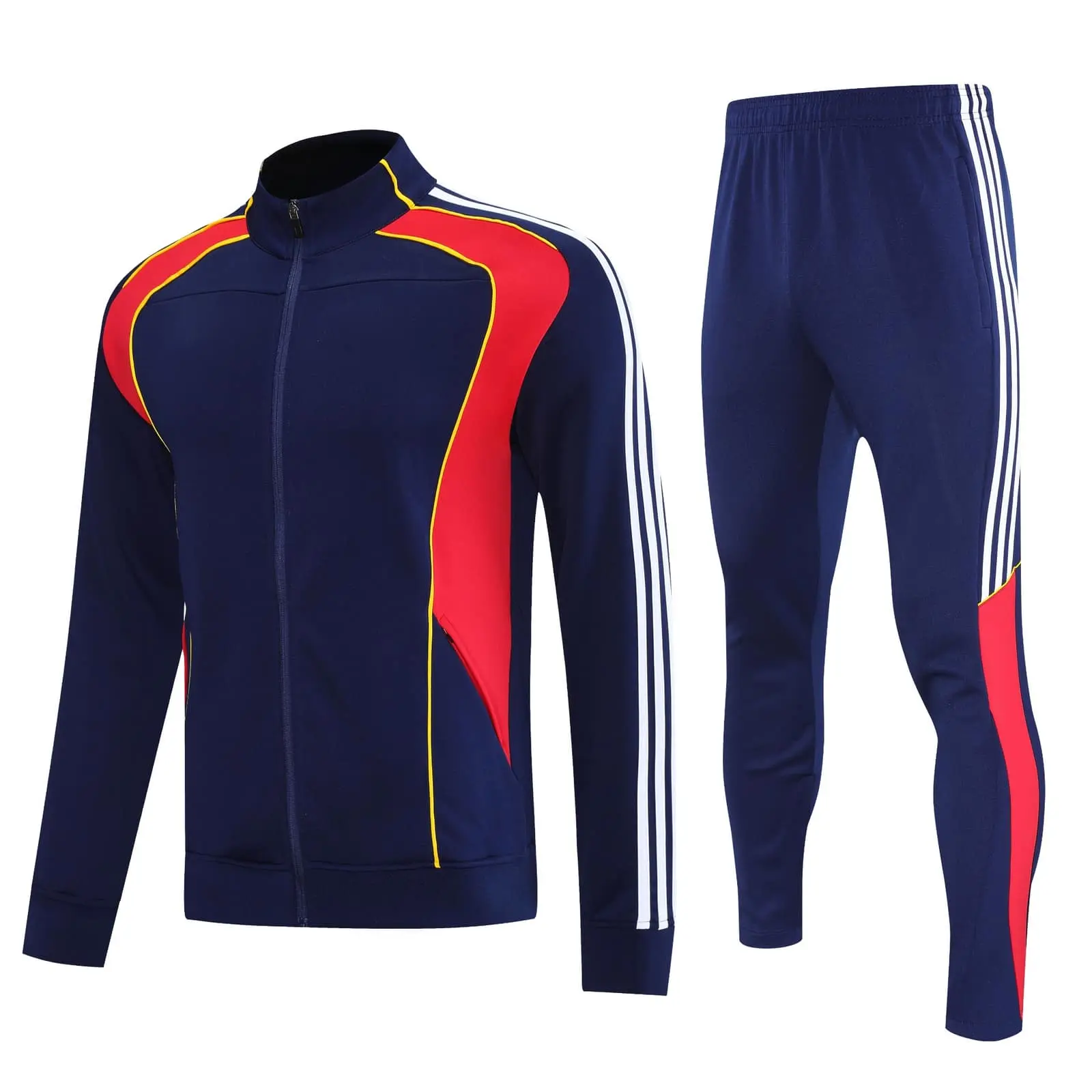 TCA Sportswear BQ2316 Full Zipper Tracksuit colorway 1