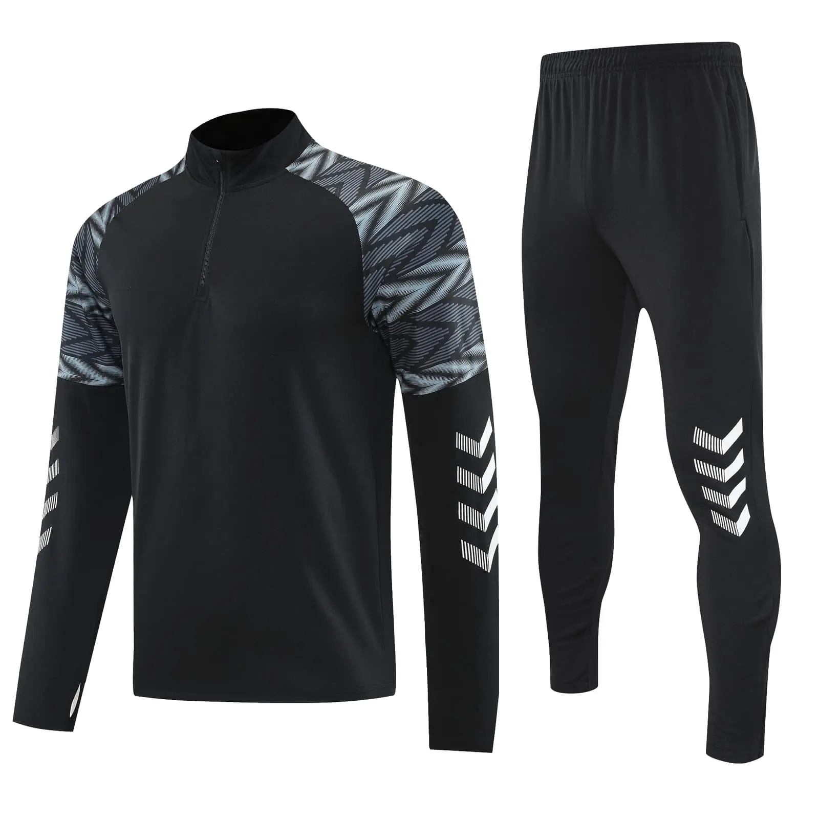 TCA Sportswear BQ6001 Quarter Zipper Tracksuit colorway 1