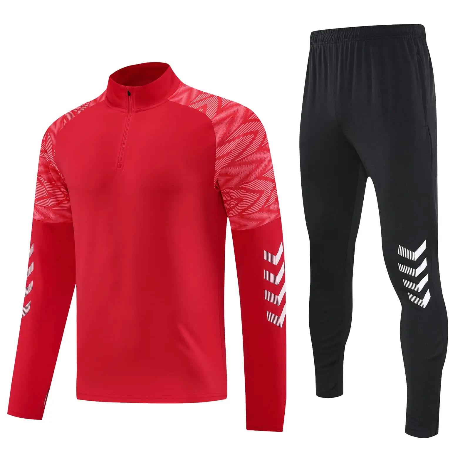 TCA Sportswear BQ6001 Quarter Zipper Tracksuit colorway 2