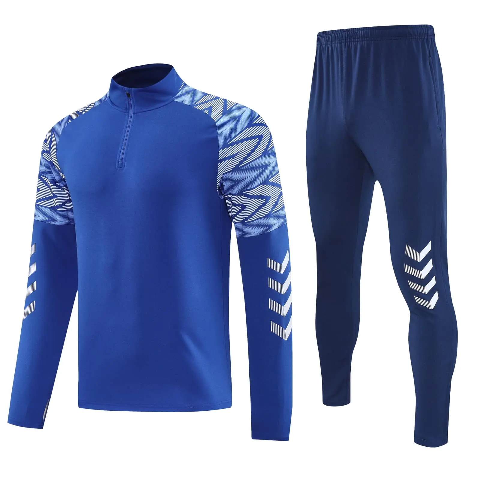 TCA Sportswear BQ6001 Quarter Zipper Tracksuit colorway 3