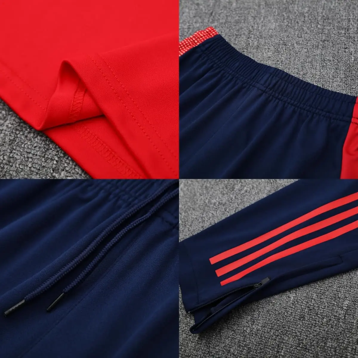 TCA Sportswear BQ6002 Quarter Zipper Tracksuit detail 2