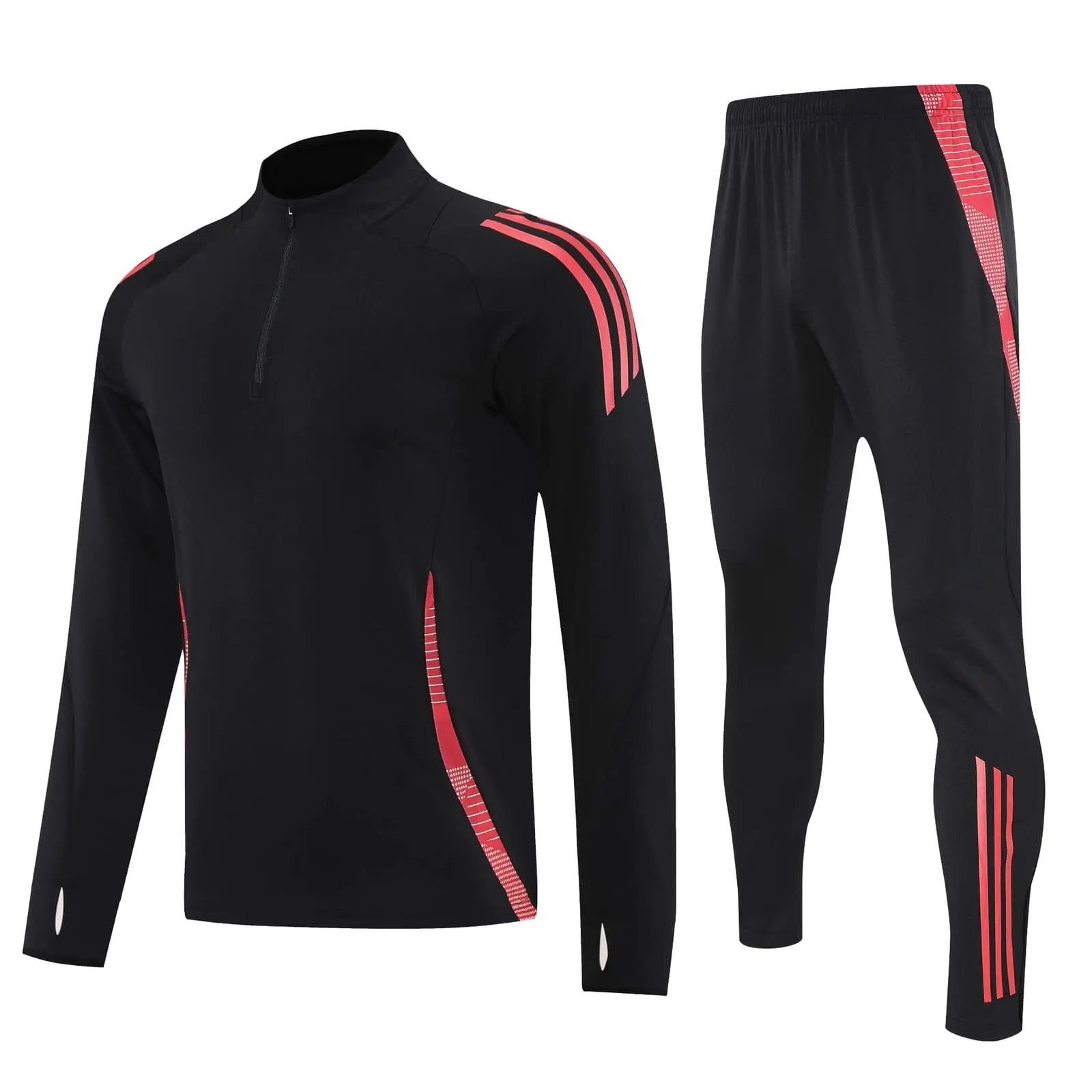 TCA Sportswear BQ6002 Quarter Zipper Tracksuit colorway 2