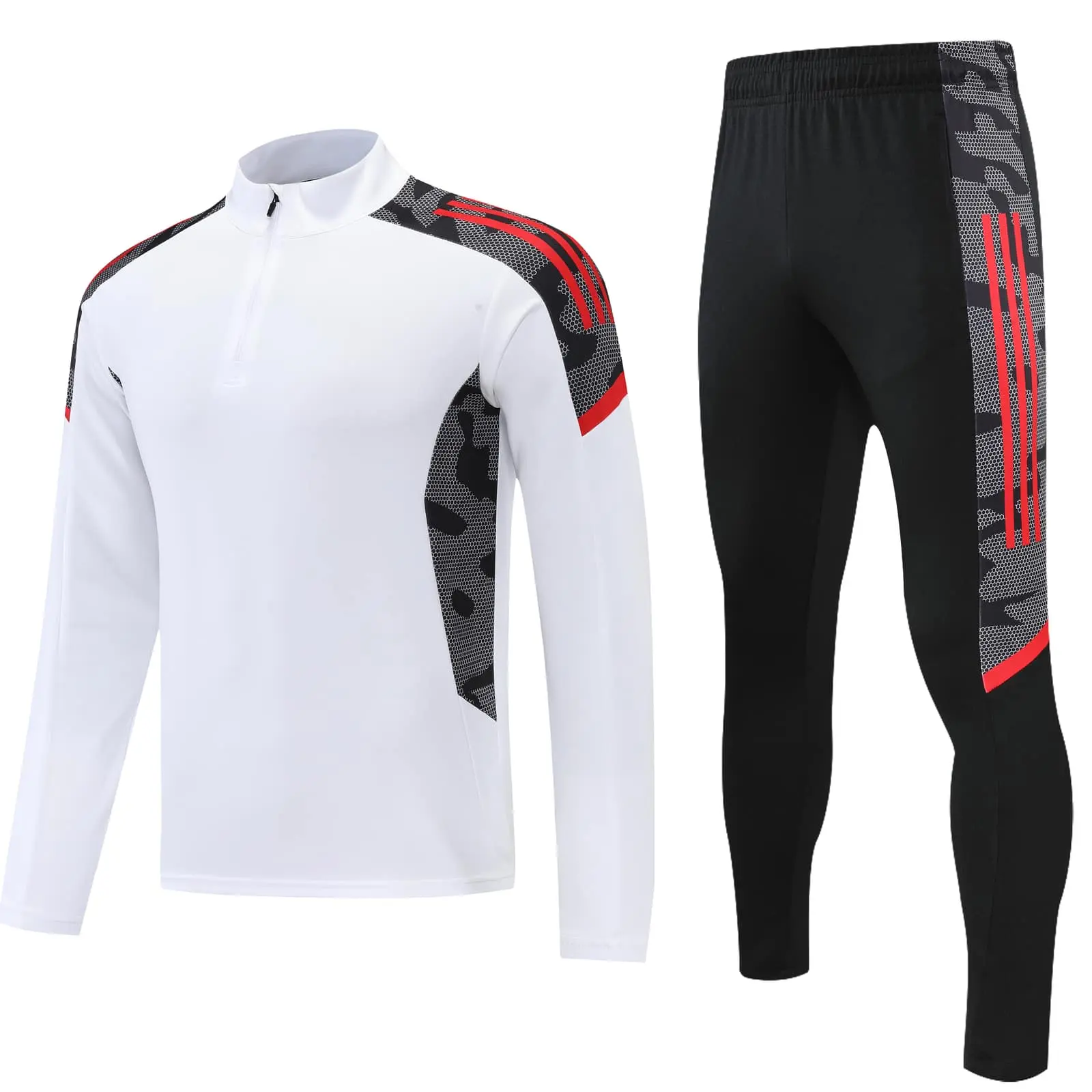 TCA Sportswear BQ6003 Quarter Zipper Tracksuit colorway 1