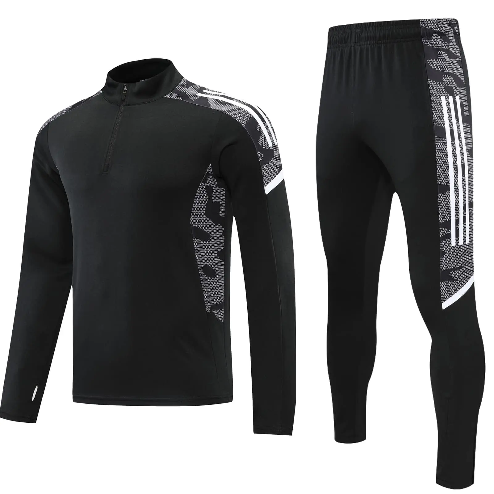 TCA Sportswear BQ6003 Quarter Zipper Tracksuit colorway 2