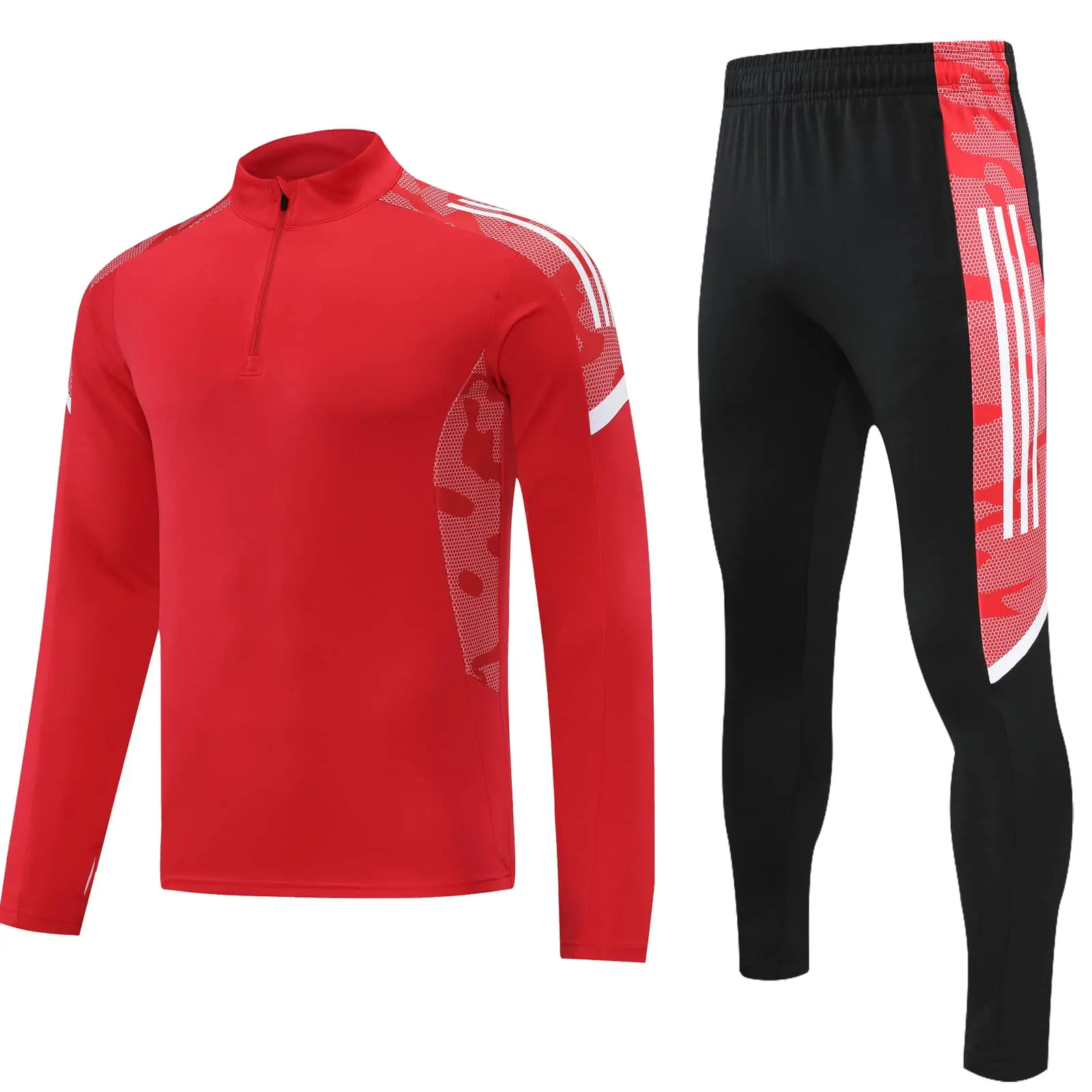 TCA Sportswear BQ6003 Quarter Zipper Tracksuit colorway 3