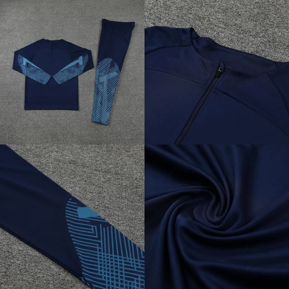 TCA Sportswear BQ6004 Quarter Zipper Tracksuit detail 1