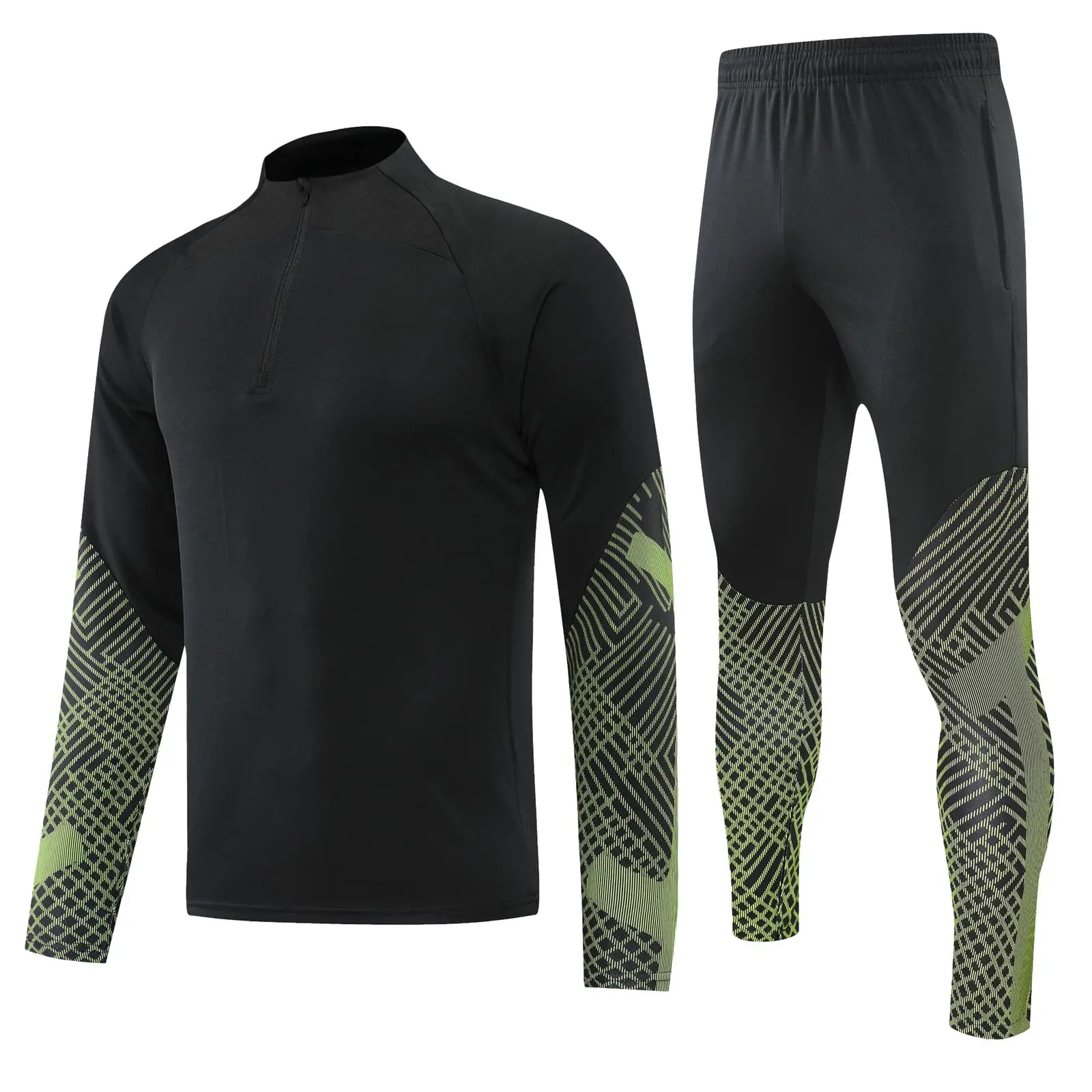TCA Sportswear BQ6004 Quarter Zipper Tracksuit colorway 3