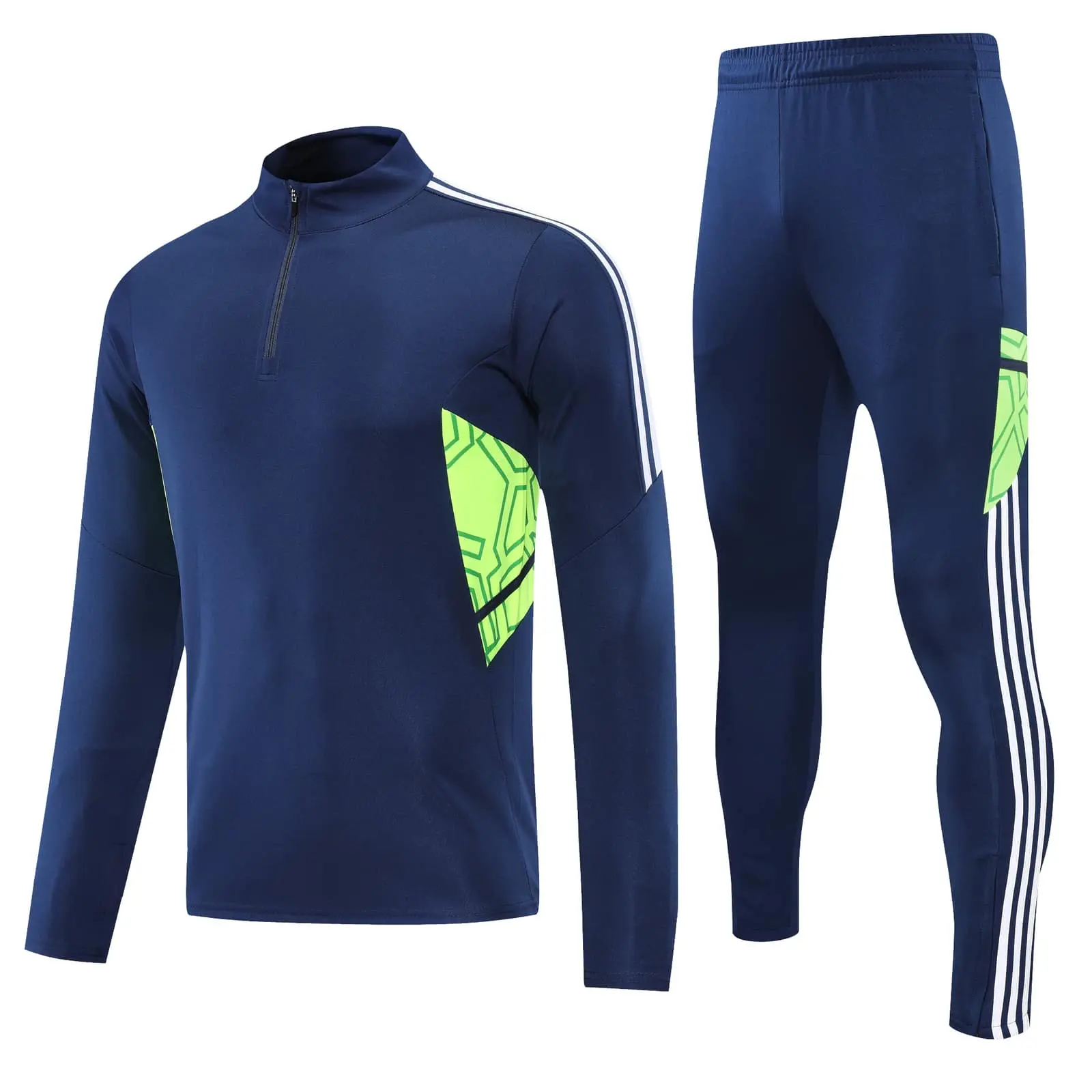 TCA Sportswear BQ6005 Quarter Zipper Tracksuit colorway 1