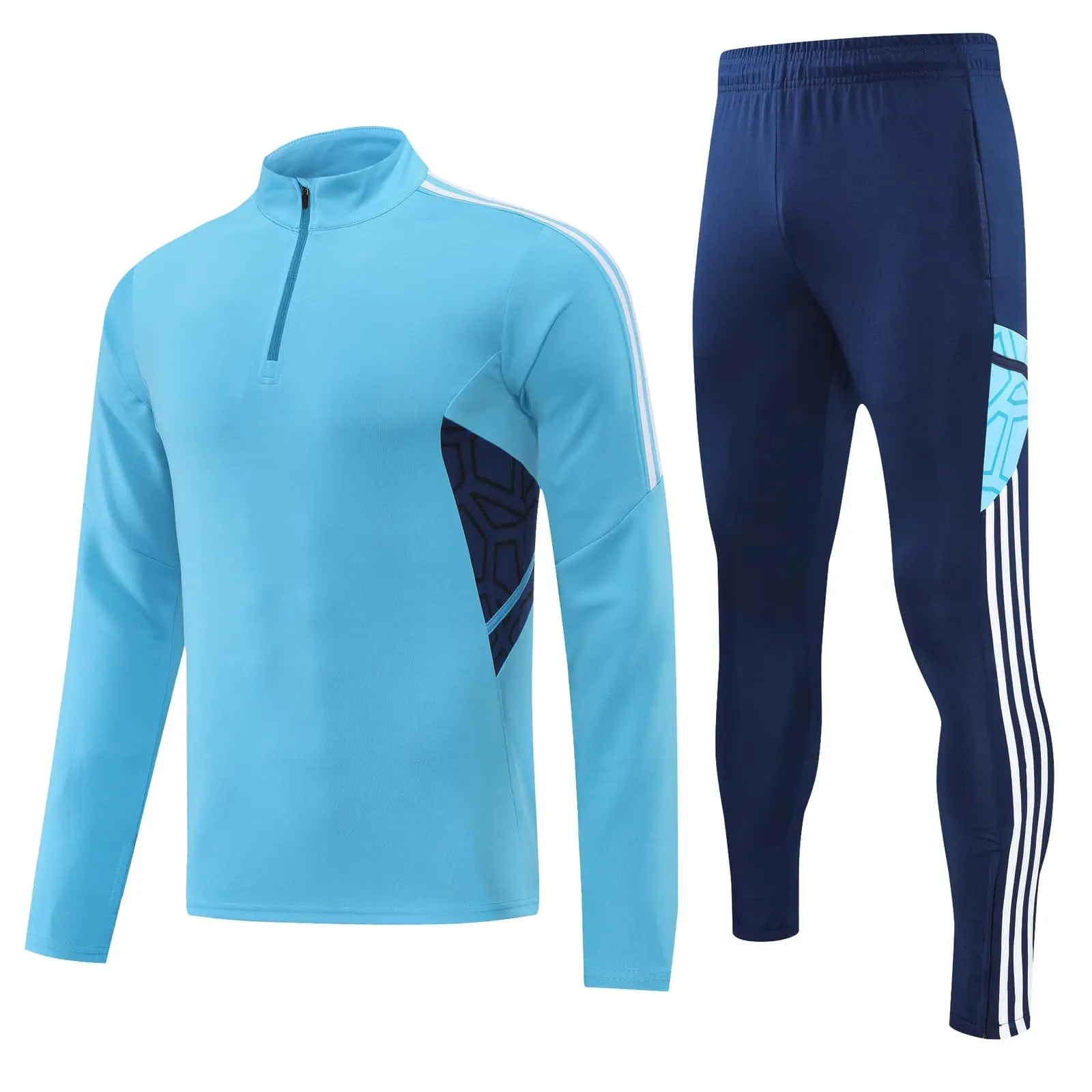 TCA Sportswear BQ6005 Quarter Zipper Tracksuit colorway 3