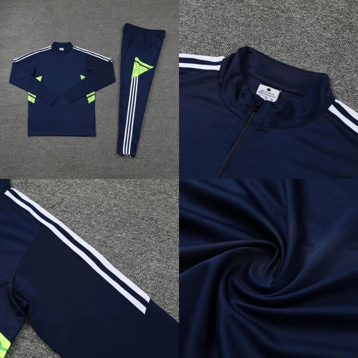 TCA Sportswear BQ6005 Quarter Zipper Tracksuit detail 1