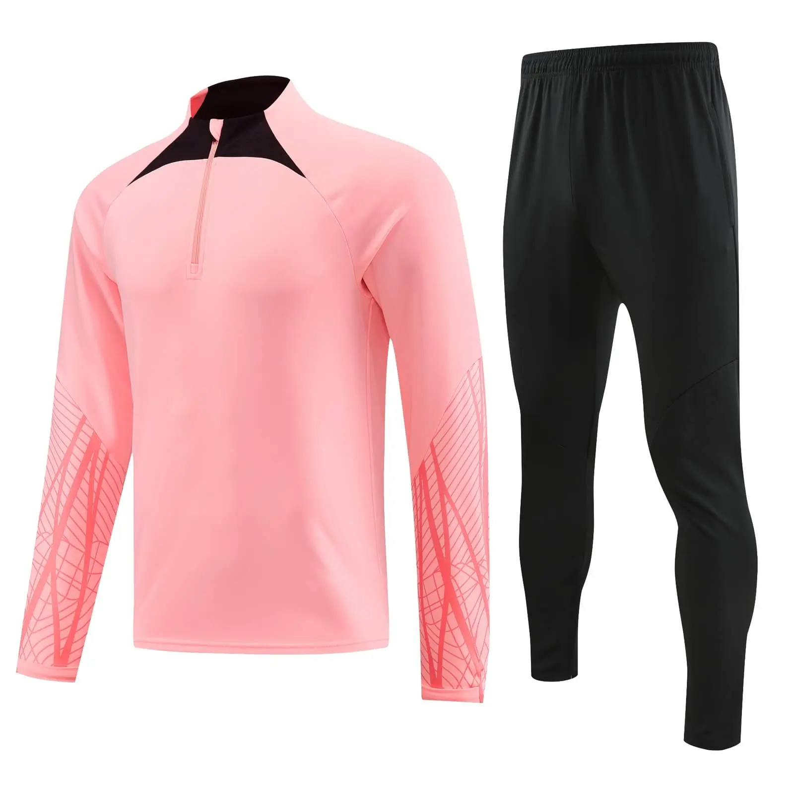 TCA Sportswear BQ6006 Quarter Zipper Tracksuit colorway 1