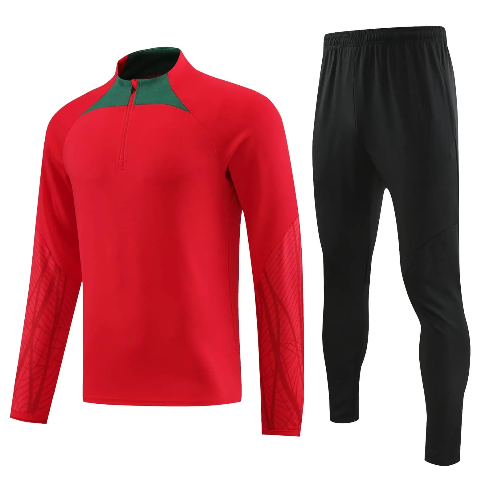 TCA Sportswear BQ6006 Quarter Zipper Tracksuit colorway 3