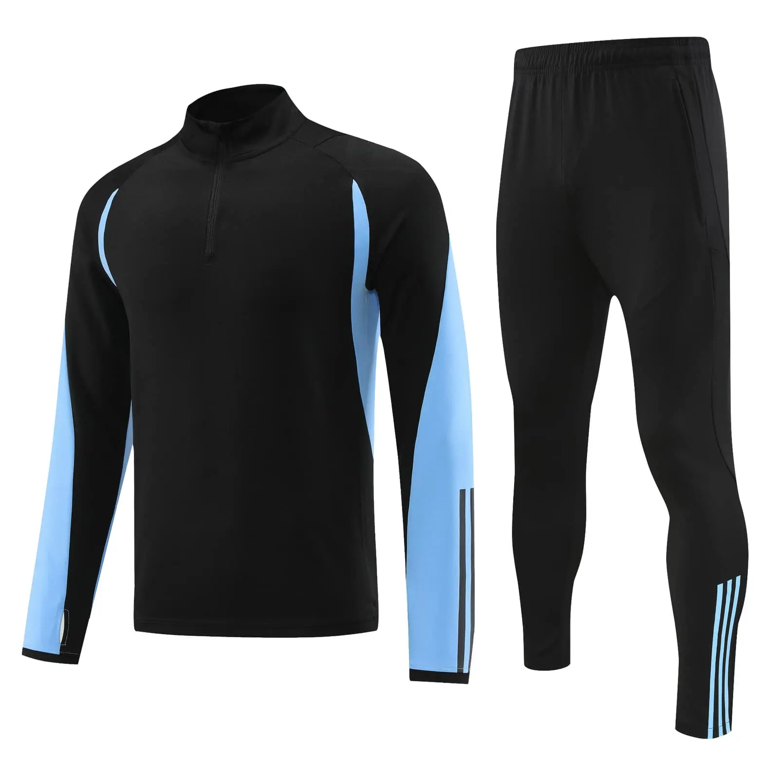 TCA Sportswear BQ6008 Quarter Zipper Tracksuit colorway 2