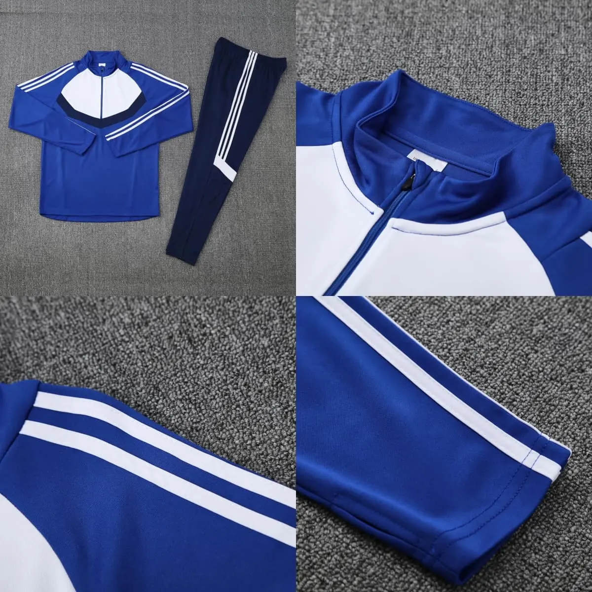 TCA Sportswear BQ6010 Quarter Zipper Tracksuit detail 1