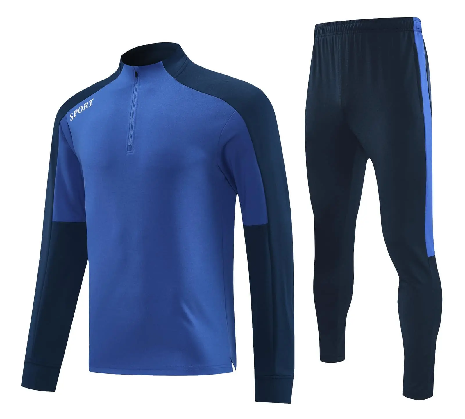 TCA Sportswear BQ6011 Quarter Zipper Tracksuit colorway 2