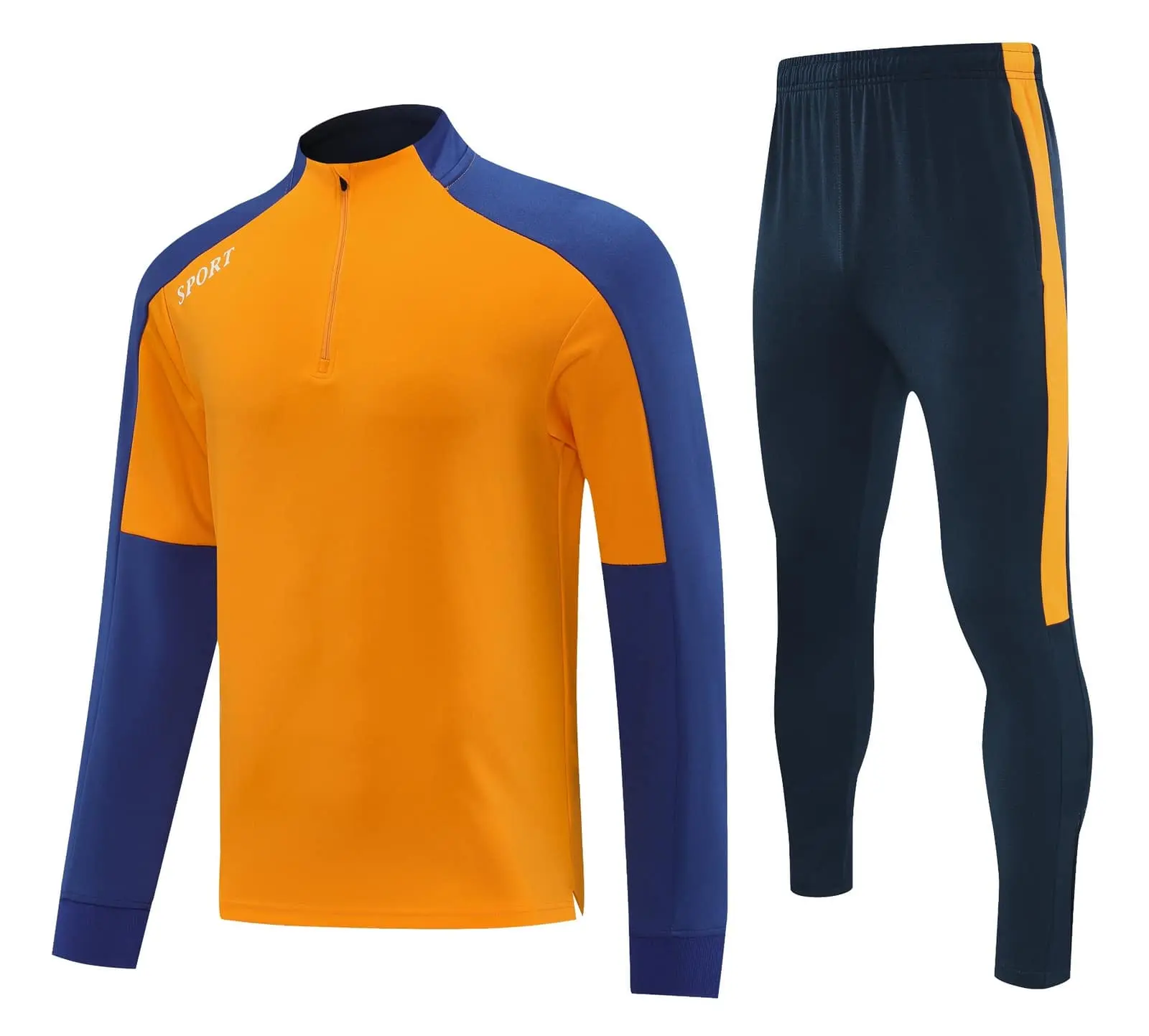 TCA Sportswear BQ6011 Quarter Zipper Tracksuit colorway 3