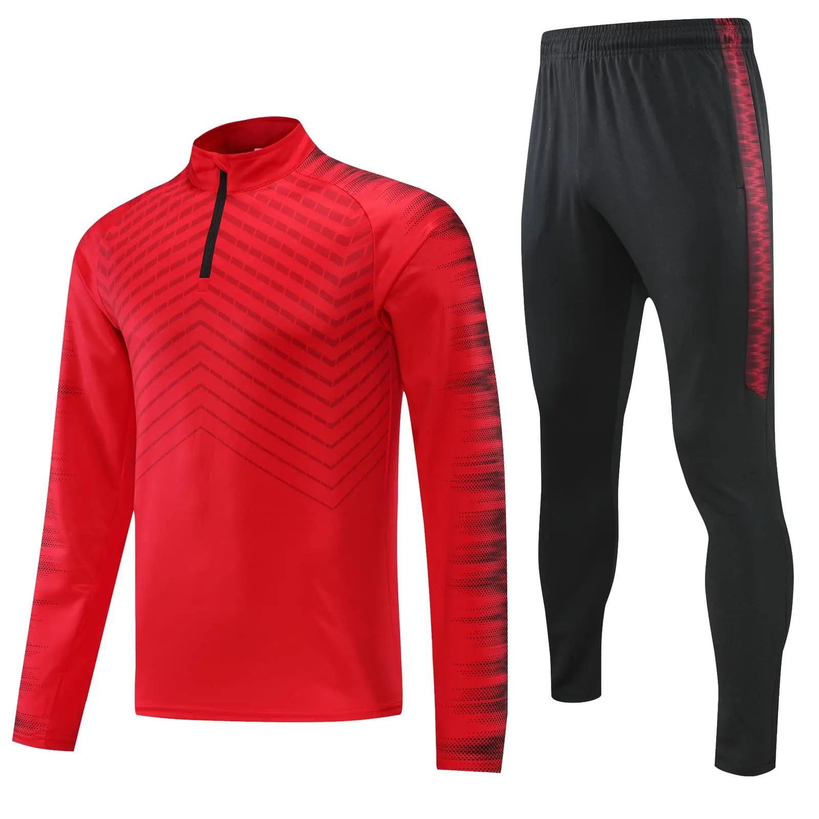TCA Sportswear BQ6100 Quarter Zipper Tracksuit colorway 2