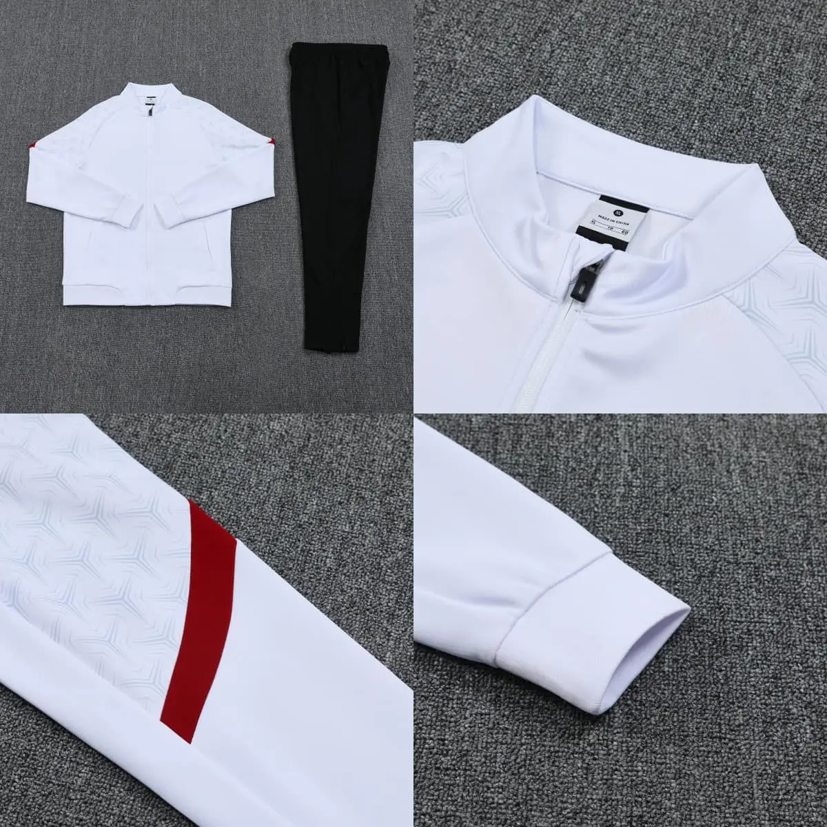 TCA Sportswear BQ6101 Quarter Zipper Tracksuit detail 1