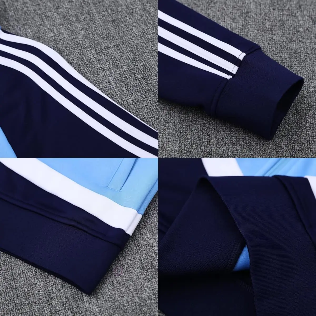 TCA Sportswear BQF03 Full Zipper Tracksuit detail 1