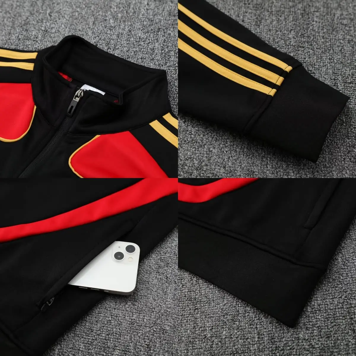 TCA Sportswear BQF12 Full Zipper Tracksuit detail 1