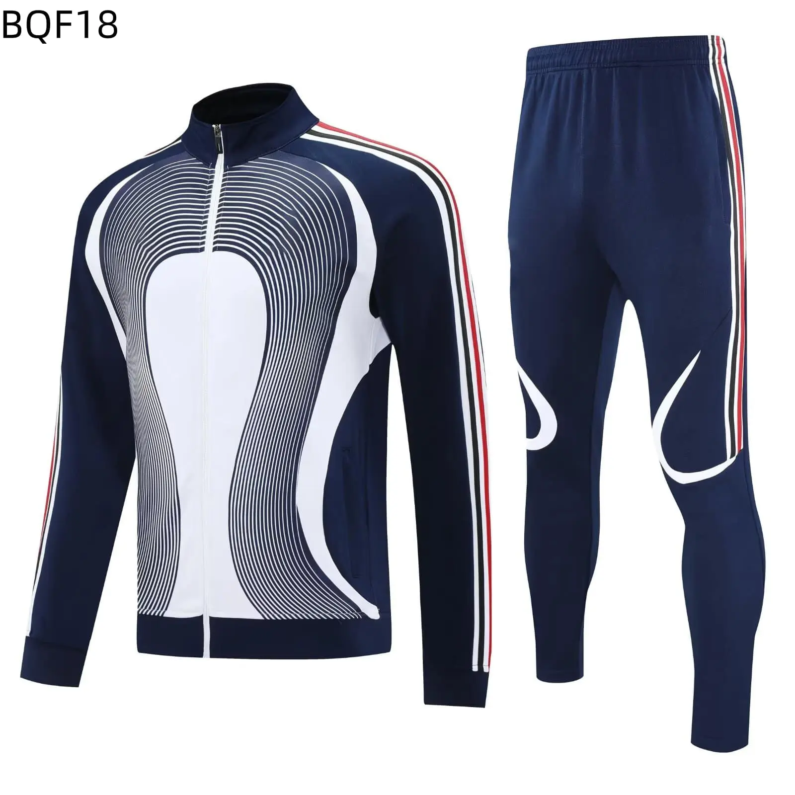 TCA Sportswear BQF18 Full Zipper Tracksuit — view 1