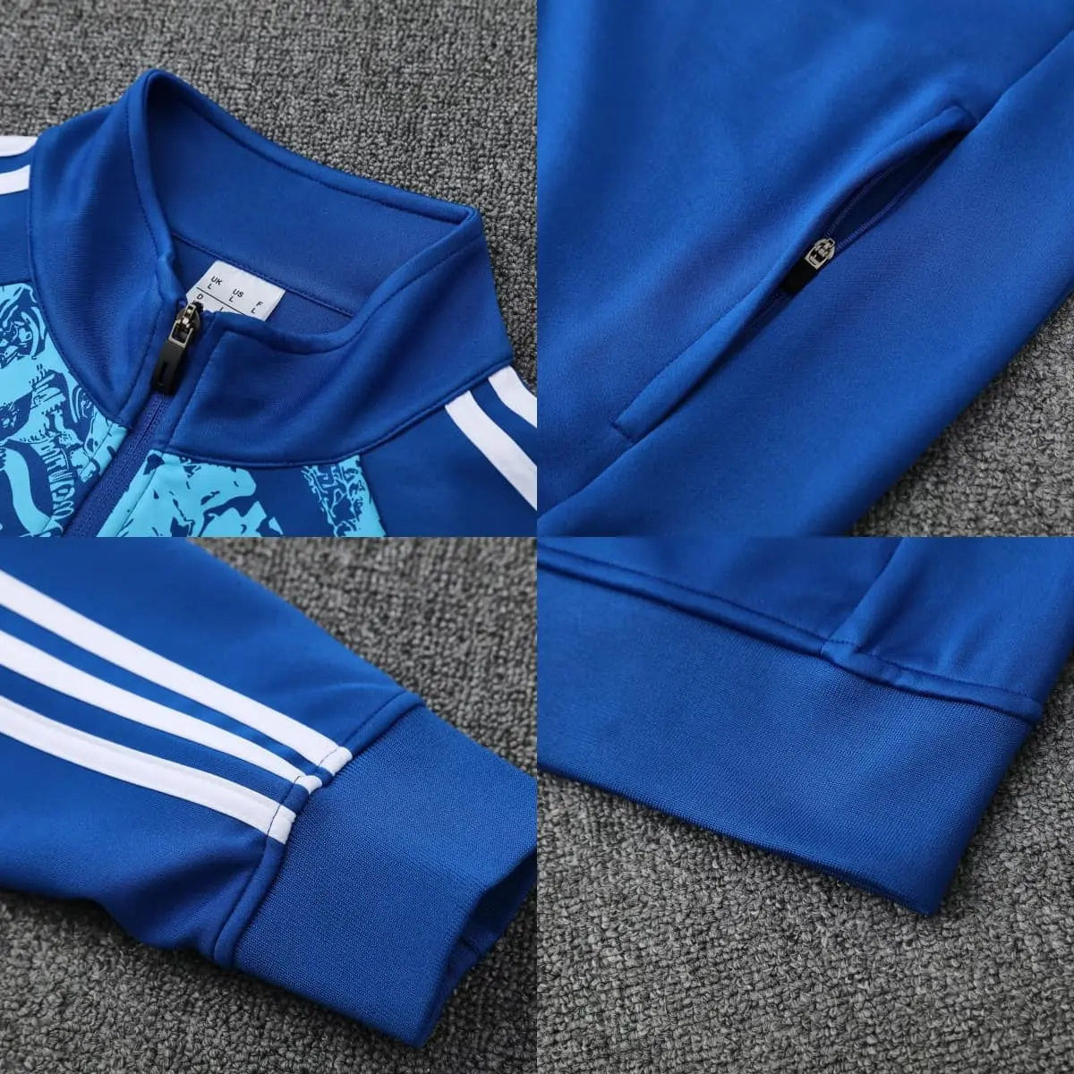 TCA Sportswear BQF20 Full Zipper Tracksuit detail 1