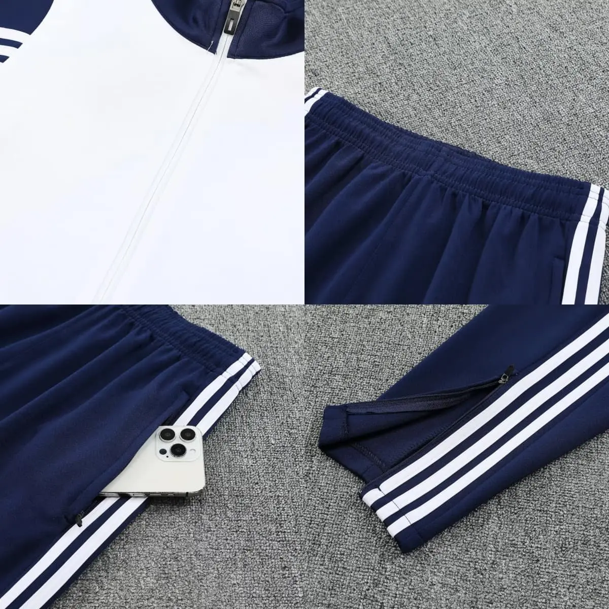 TCA Sportswear BQF23 Full Zipper Tracksuit detail 2
