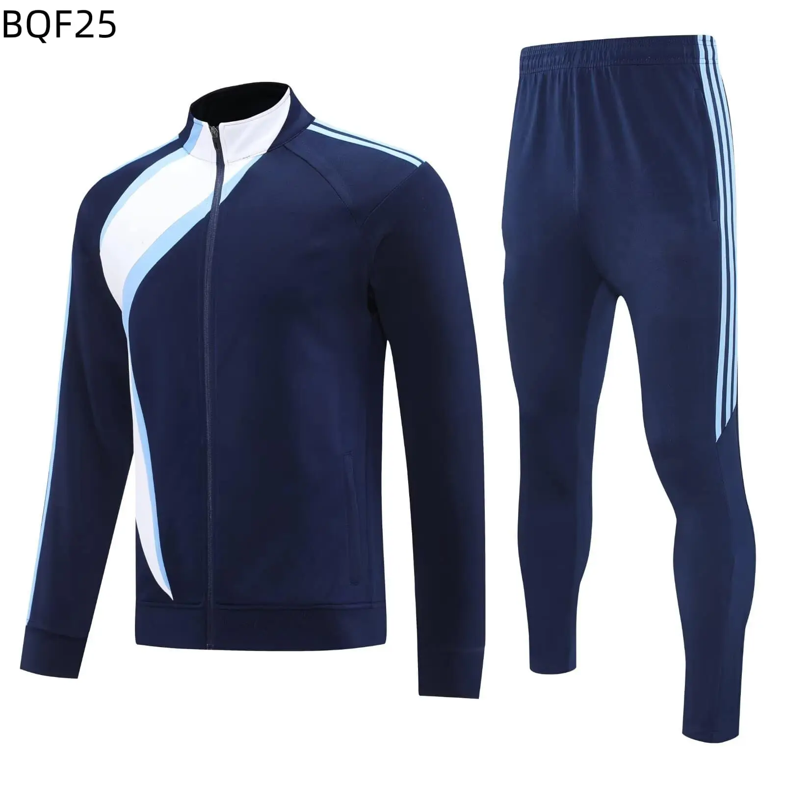 TCA Sportswear BQF25 Full Zipper Tracksuit — view 1