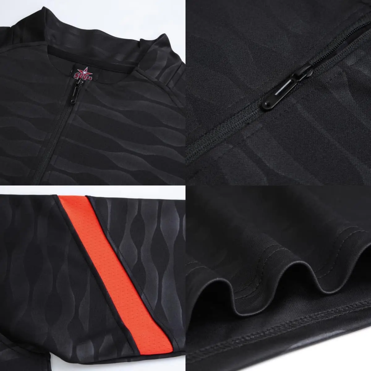 TCA Sportswear DN1003 Quarter Zipper Tracksuit detail 1