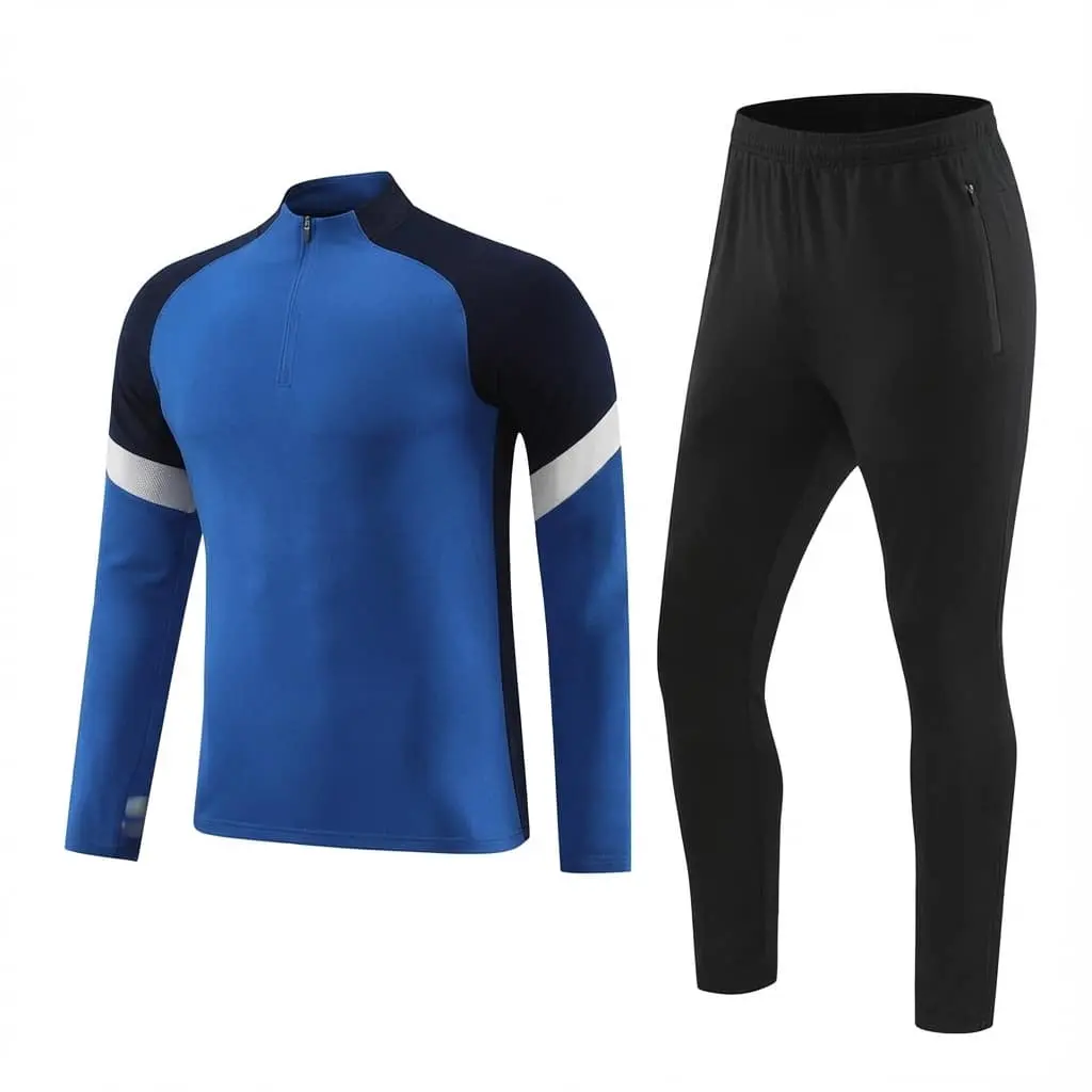 TCA Sportswear DN84012 Quarter Zipper Tracksuit colorway 1