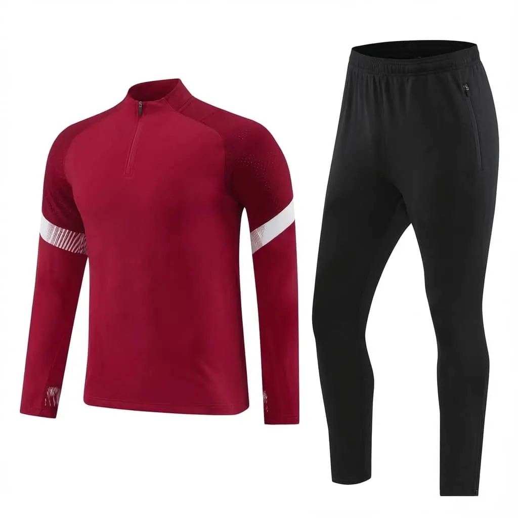 TCA Sportswear DN84012 Quarter Zipper Tracksuit colorway 3