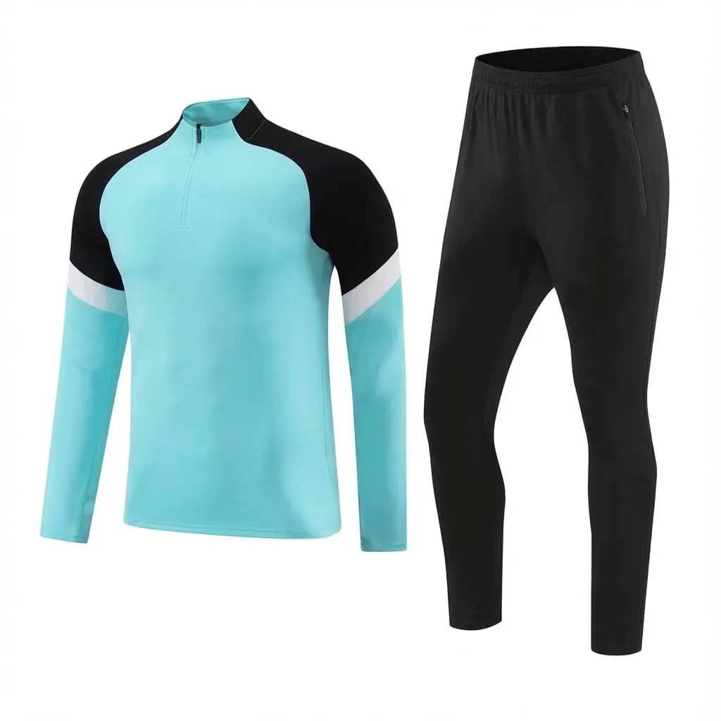 TCA Sportswear DN84012 Quarter Zipper Tracksuit colorway 4