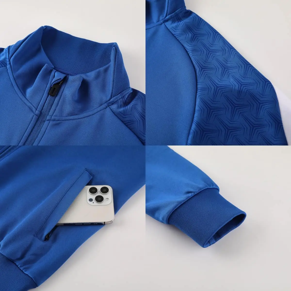 TCA Sportswear DN9425 Full Zipper Tracksuit detail 1
