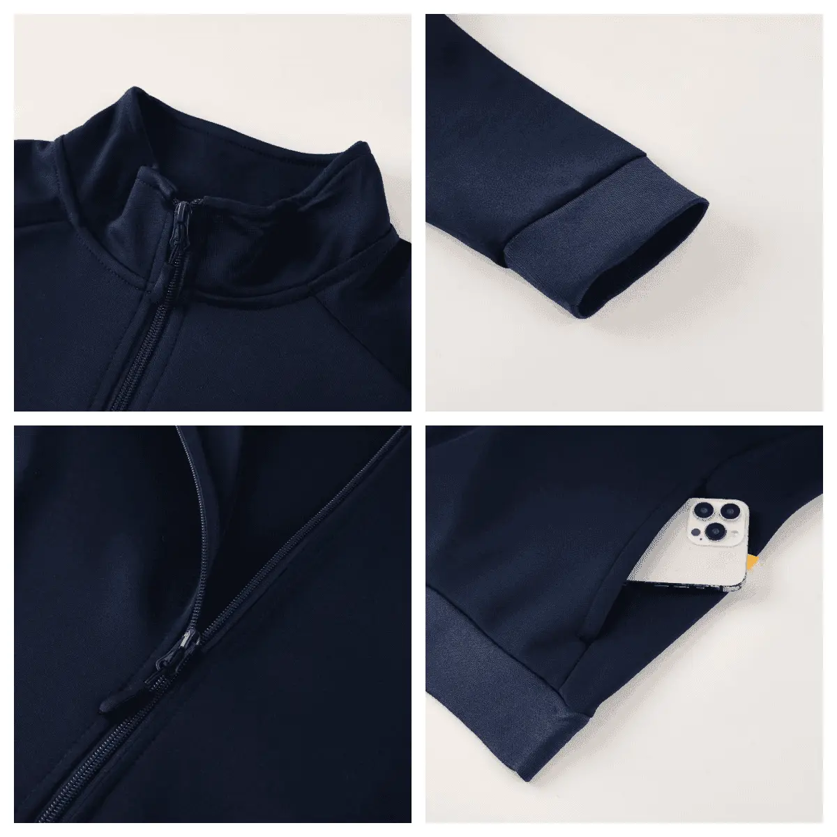 TCA Sportswear MK1901 Full Zipper Tracksuit detail 1