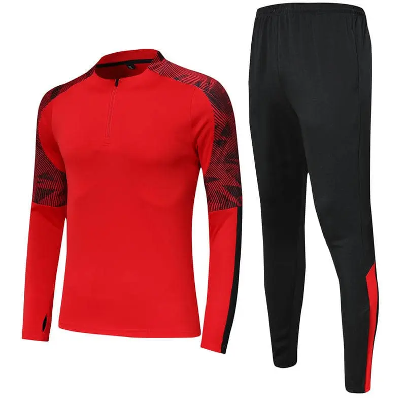 TCA Sportswear MK9803 Quarter Zipper Tracksuit colorway 1