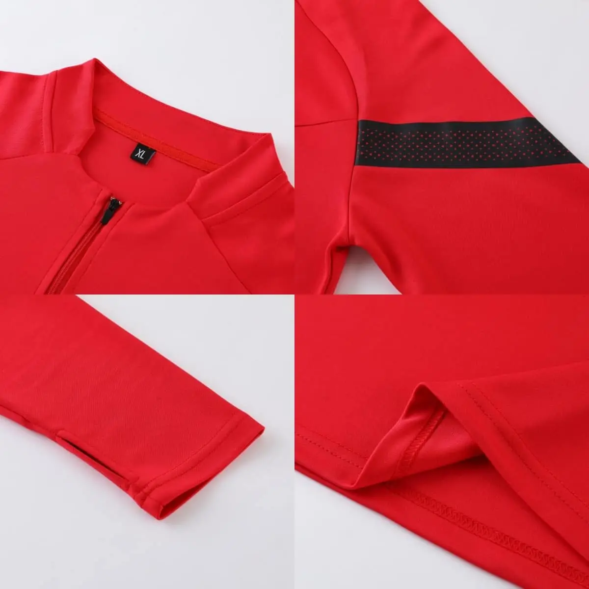 TCA Sportswear MK9806 Quarter Zipper Tracksuit detail 1