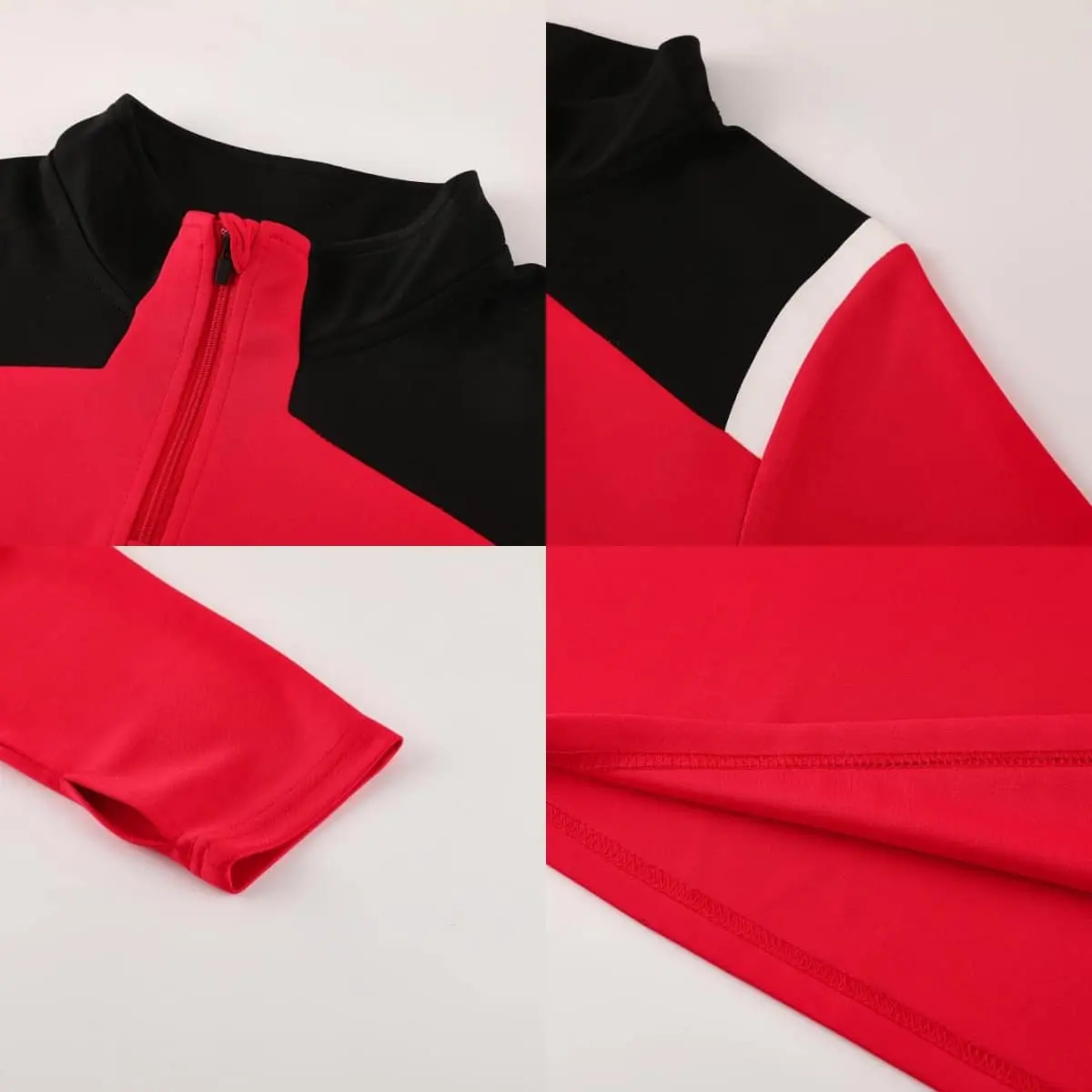 TCA Sportswear MK9807 Quarter Zipper Tracksuit detail 1