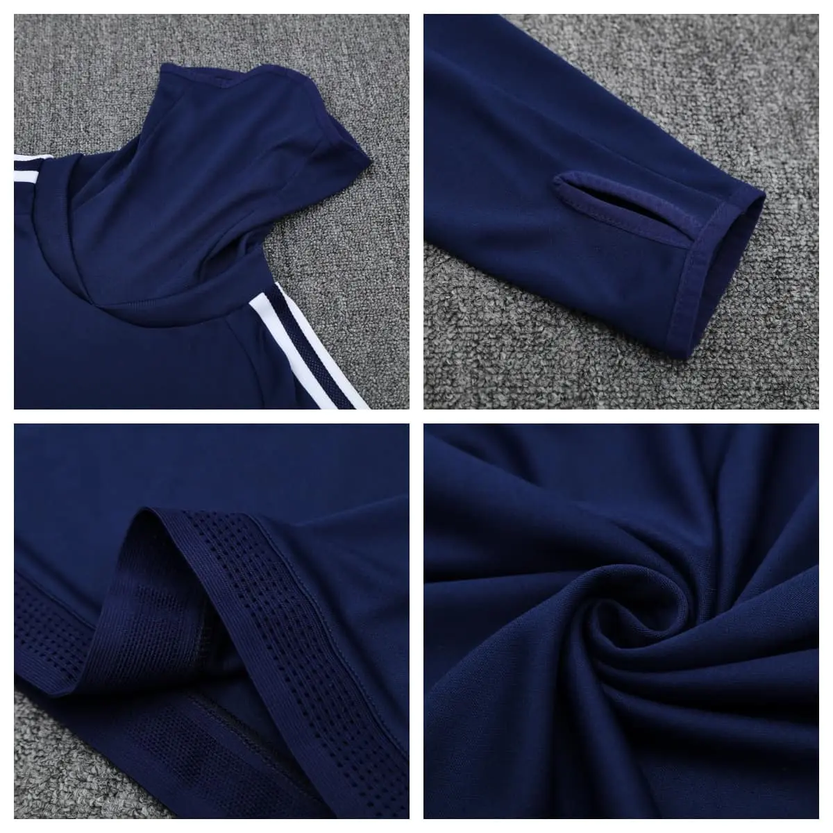 TCA Sportswear ZCAD2201 Quarter Zipper Tracksuit detail 1
