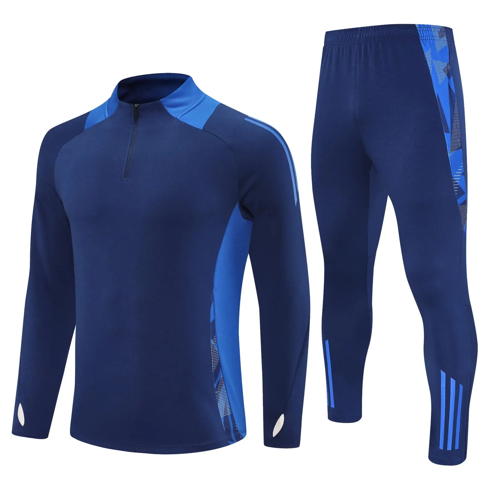 TCA Sportswear ZCAD2401 Quarter Zipper Tracksuit colorway 2