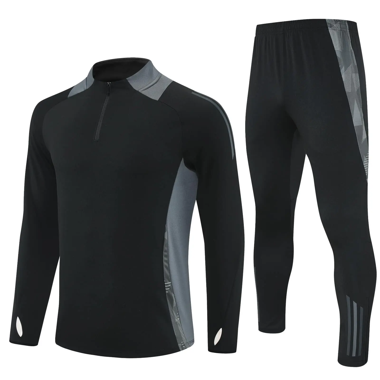 TCA Sportswear ZCAD2401 Quarter Zipper Tracksuit colorway 3