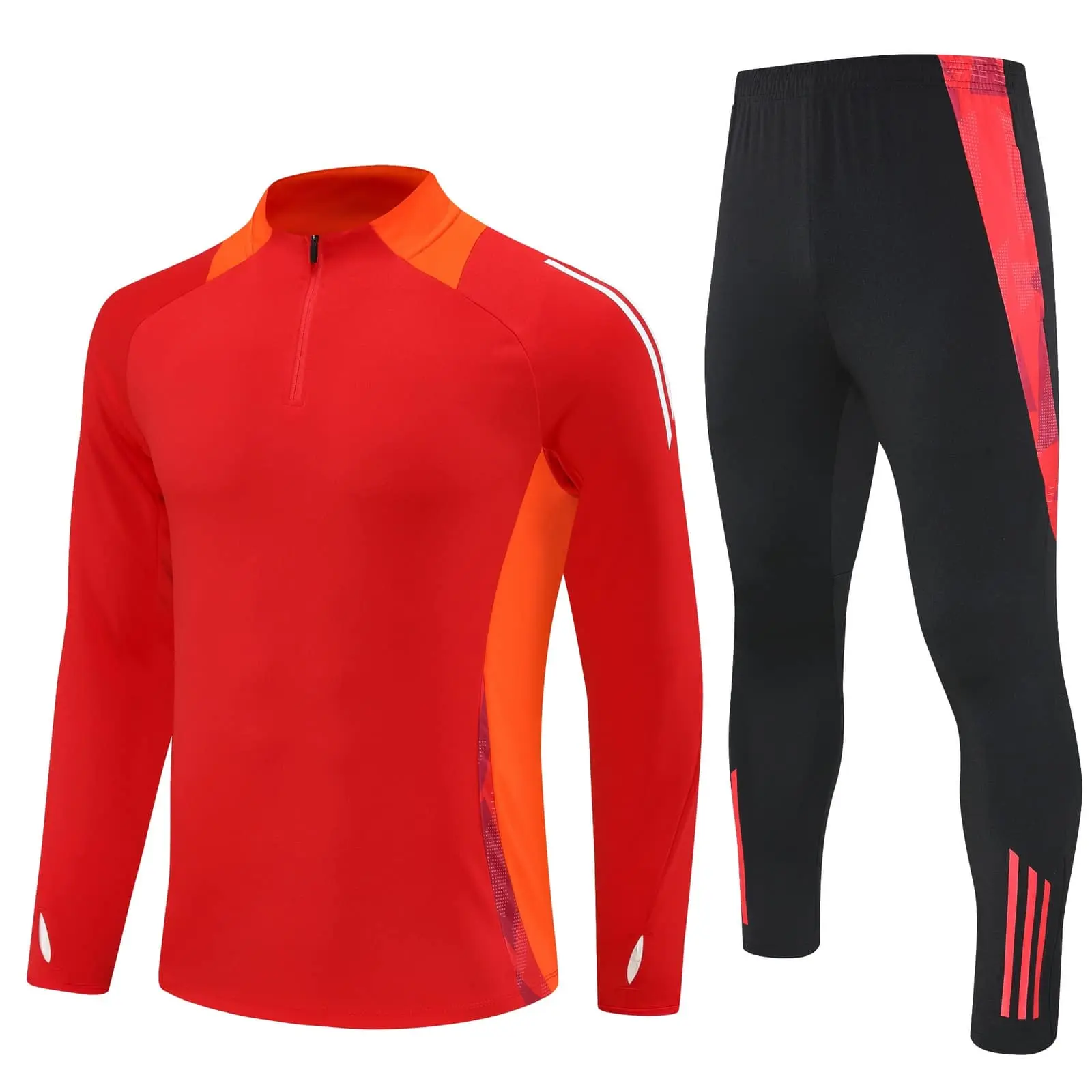 TCA Sportswear ZCAD2401 Quarter Zipper Tracksuit colorway 4