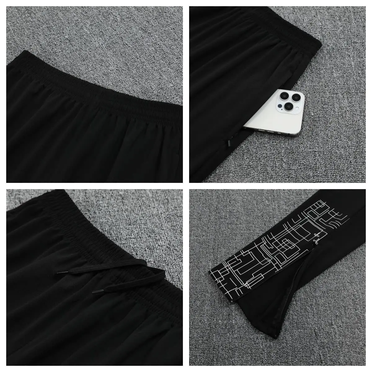 TCA Sportswear ZCHM2402 Quarter Zipper Tracksuit detail 2