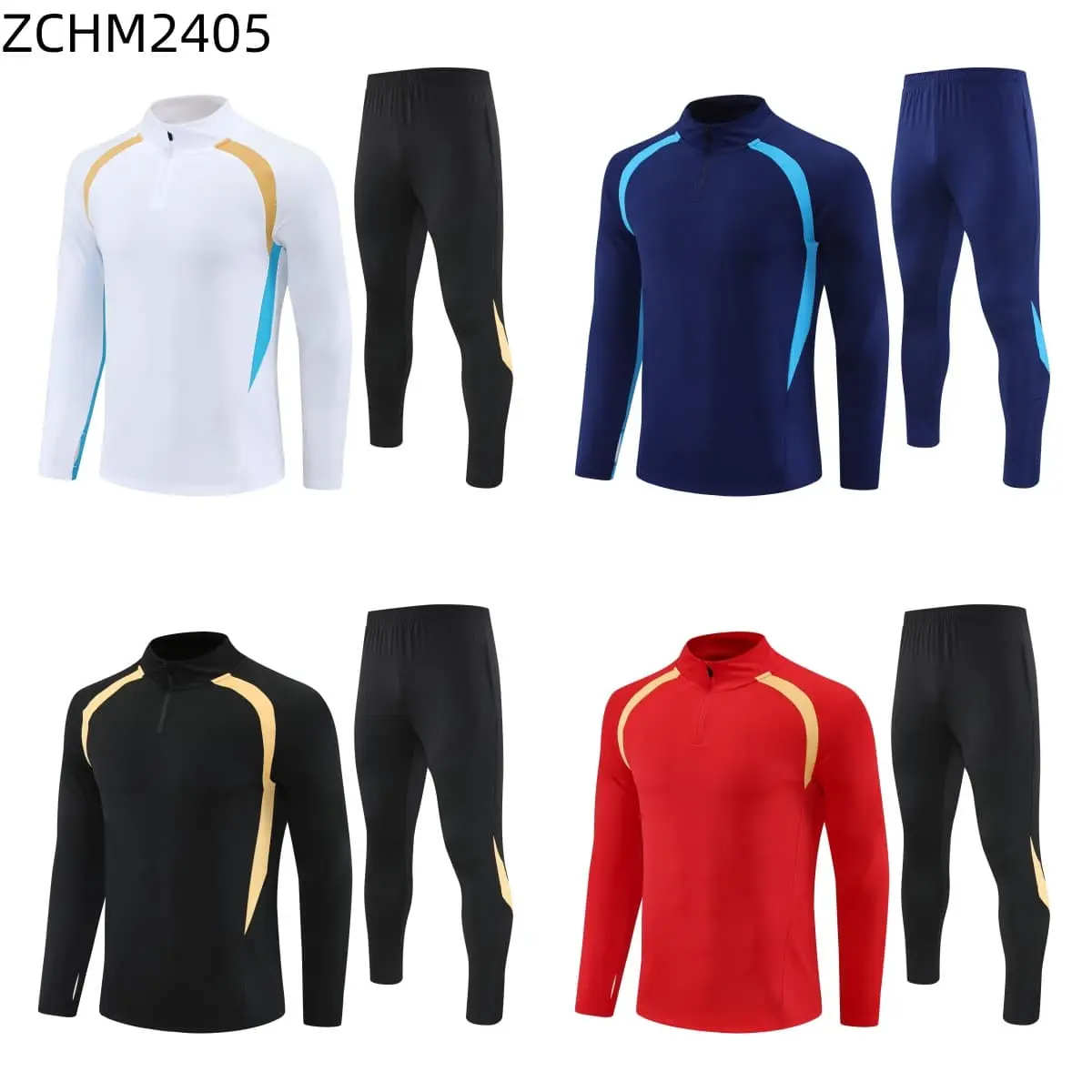 TCA Sportswear ZCHM2405 Quarter Zipper Tracksuit — view 1