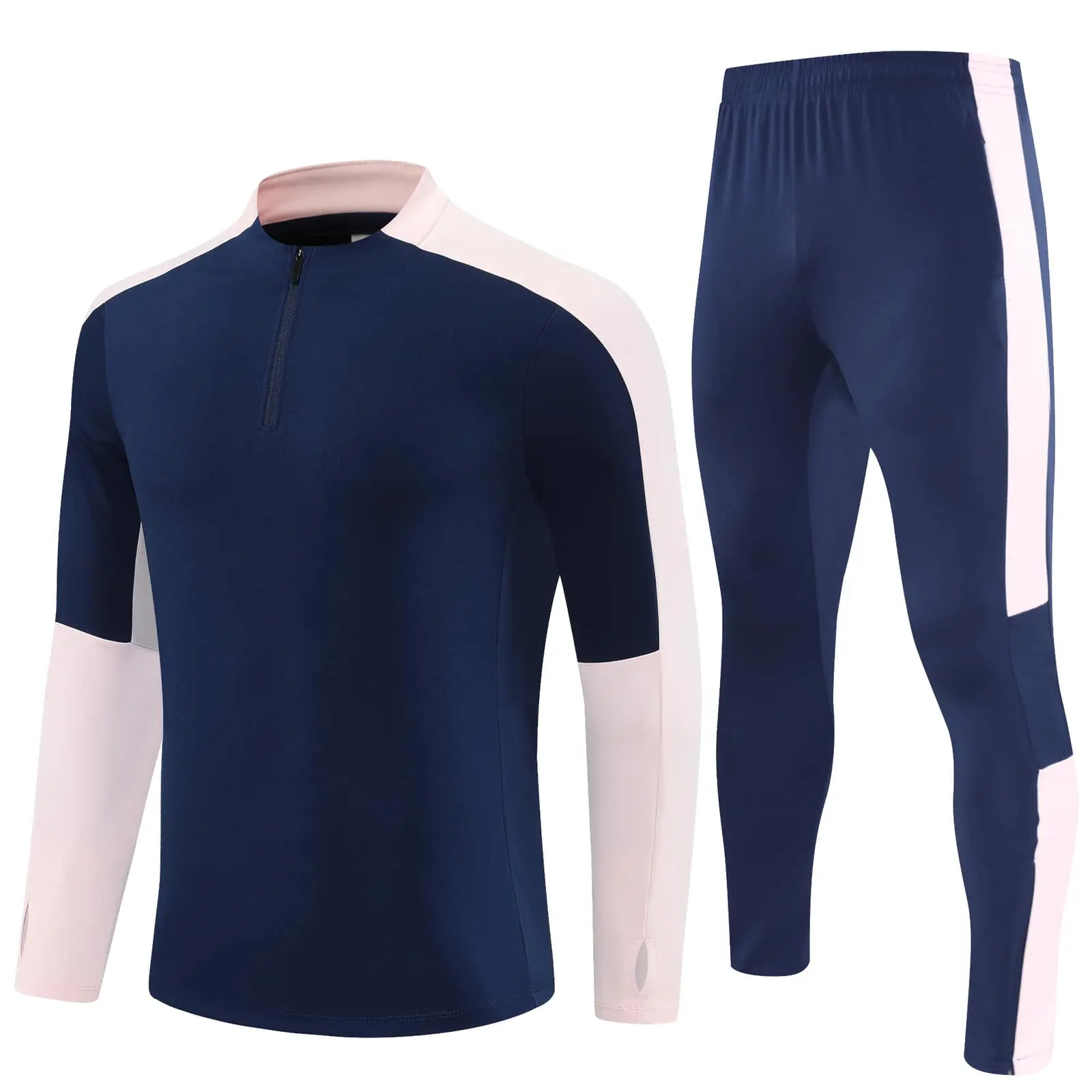 TCA Sportswear ZCHM2406 Quarter Zipper Tracksuit colorway 2