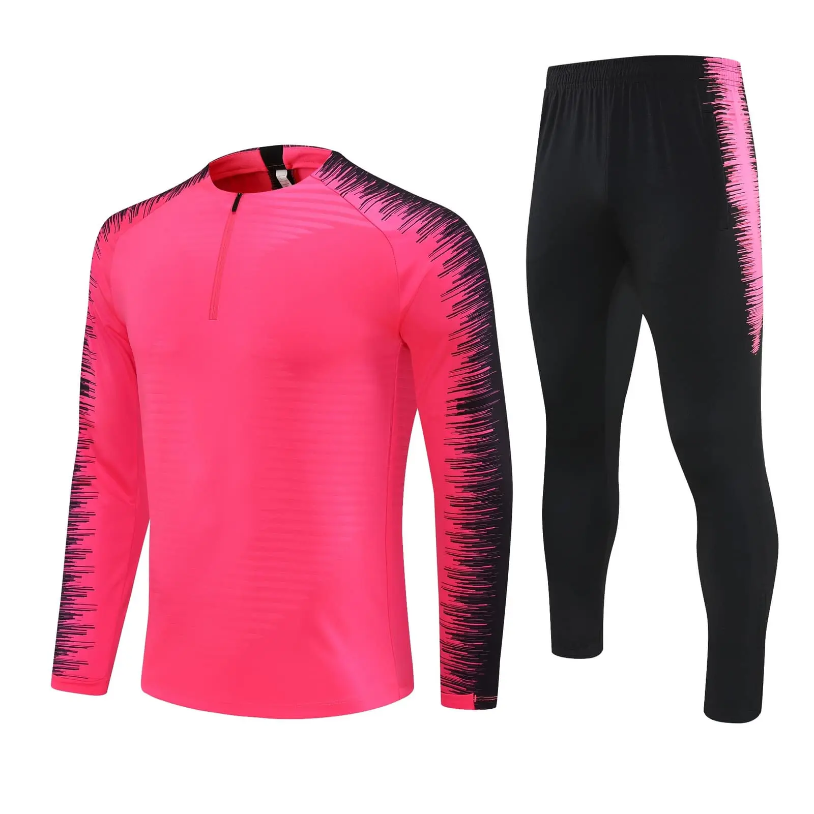 TCA Sportswear ZCNK1801 Quarter Zipper Tracksuit colorway 3