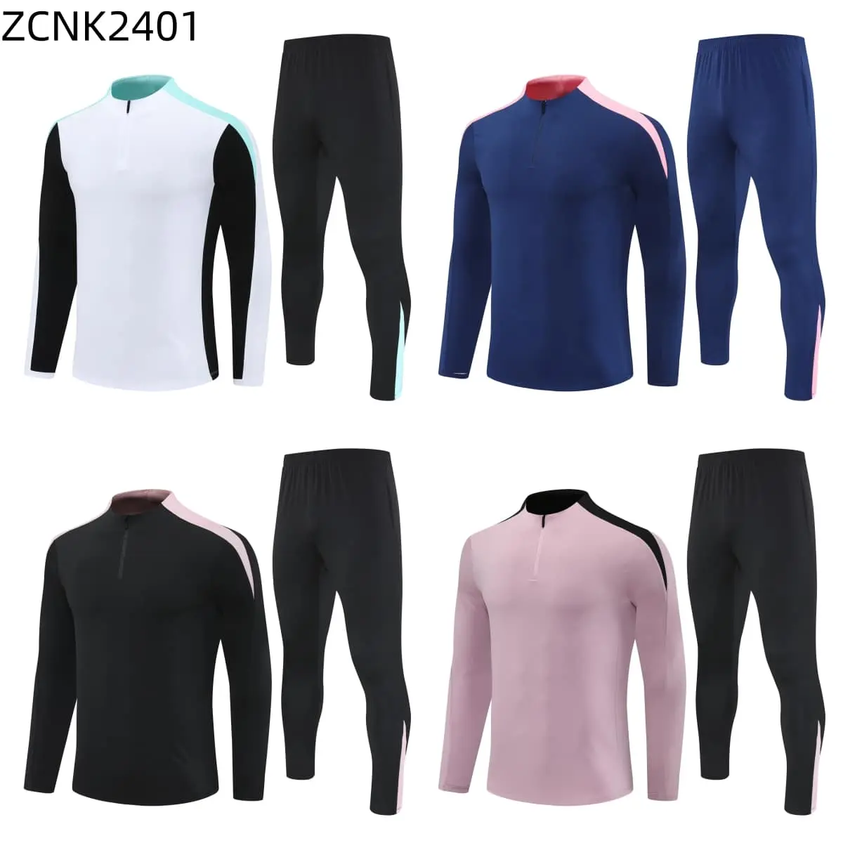 TCA Sportswear ZCNK2401 Quarter Zipper Tracksuit — view 1